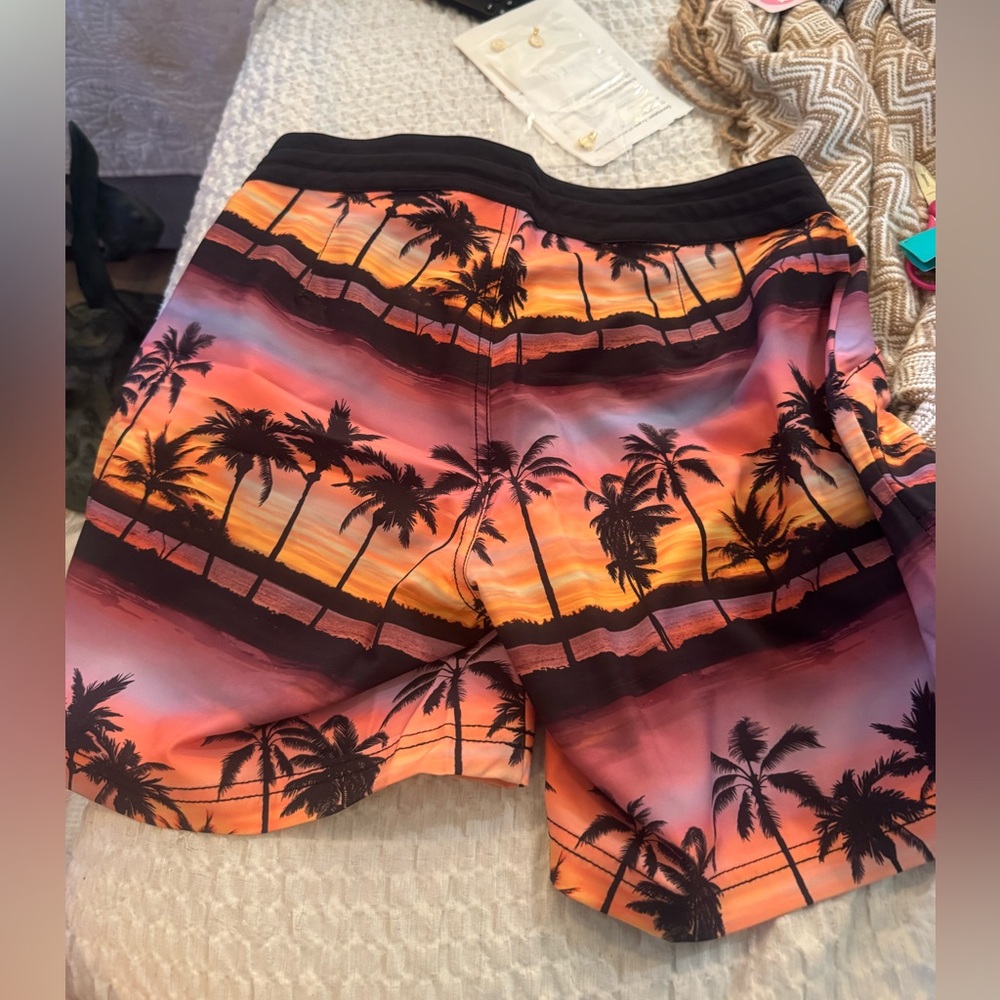 Seadoo xs nwt Black and Orange Shorts so cute!🥰